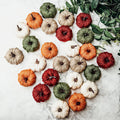 Mini Citrouilles décoratives en Jute
