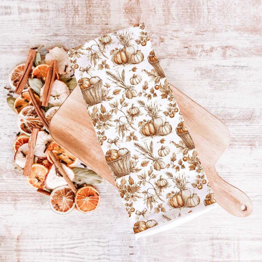 Serviette de cuisine citrouille classique