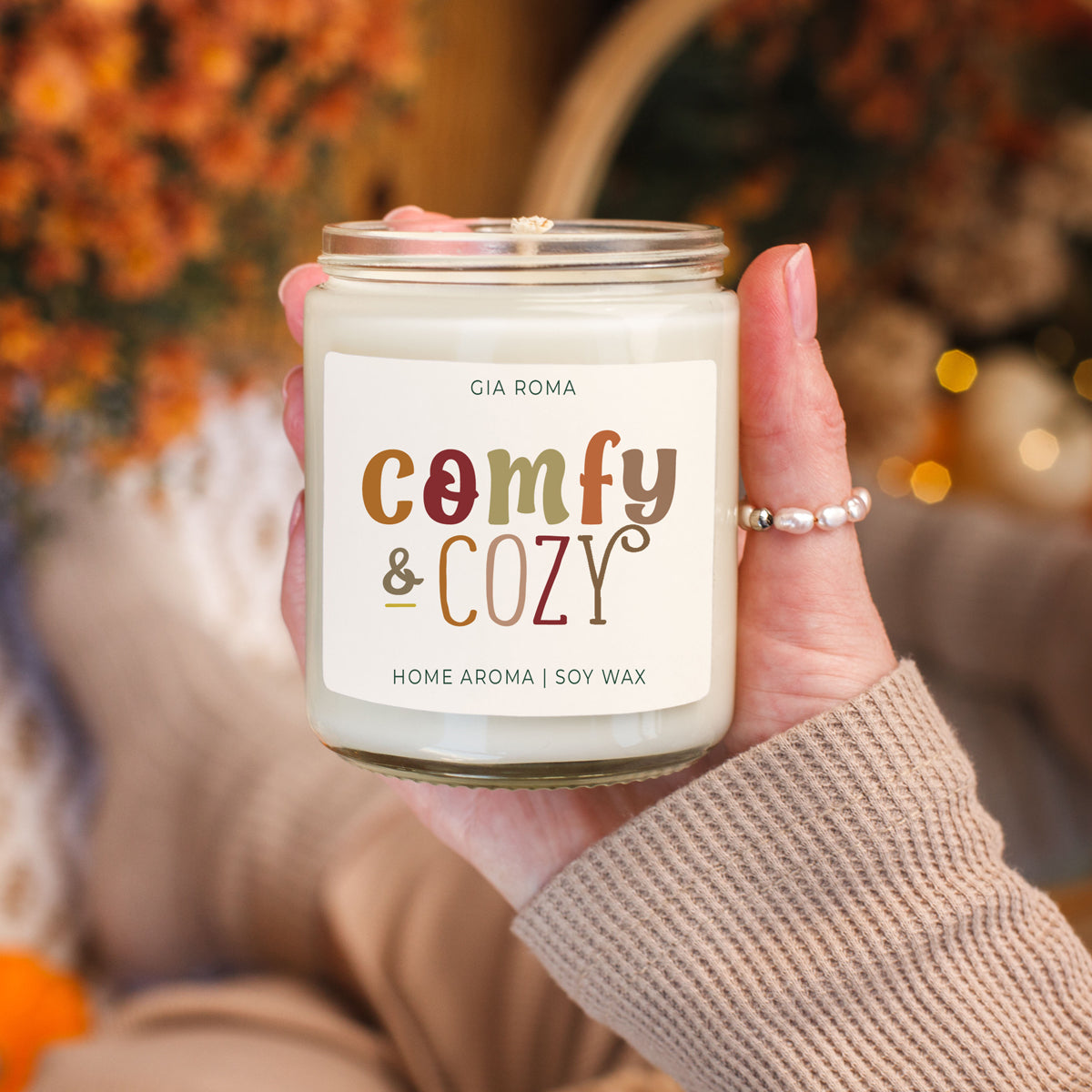Bougie Comfy & Cozy - Douce épine d'Automne
