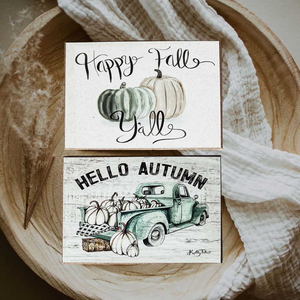 Panneau décoratif d'Automne Happy Fall Y'all