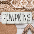 Plaque décorative Pumpkins