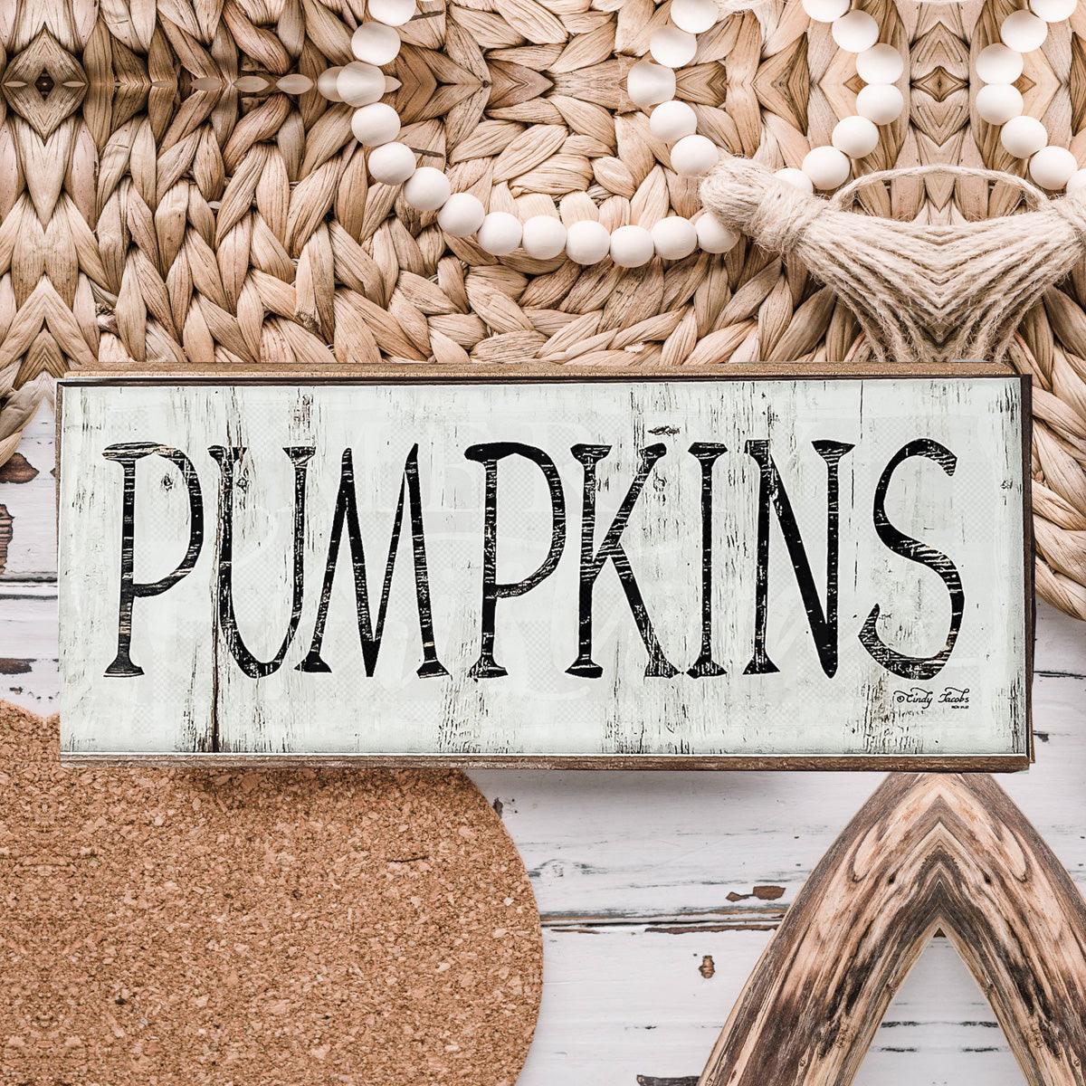 Plaque décorative Pumpkins