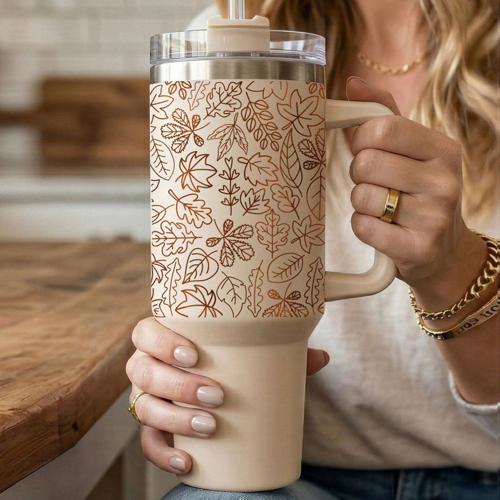 Mug isotherme automne intemporel