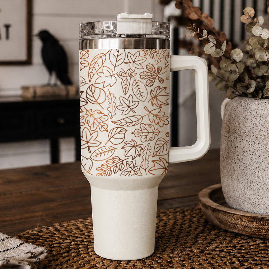 Mug isotherme automne intemporel